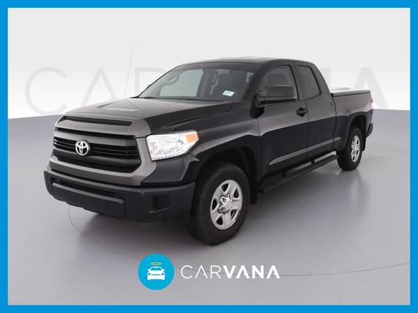 2016 Toyota Tundra Double Cab SR Pickup 4D 6 1/2 ft pickup Black for sale in Yuba City, CA