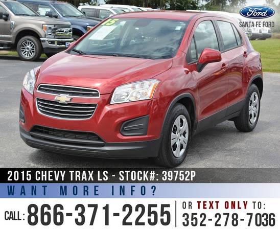 *** 2015 CHEVY TRAX LS SUV *** Onstar - Camera - Touchscreen for sale in Alachua, GA – photo 3