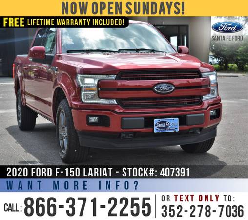 2020 Ford F150 Lariat 4WD SAVE Over 2, 000 off MSRP! - cars for sale in Alachua, AL