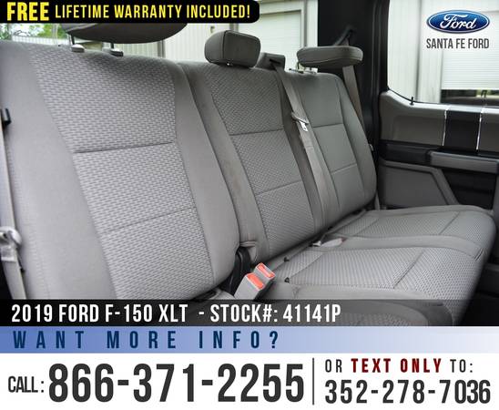 2019 Ford F150 XLT 4WD Touchscreen, SiriusXM, Tow Hooks for sale in Alachua, AL – photo 19