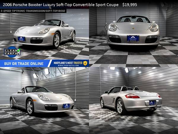 2006 Porsche Boxster Tiptronic Soft-Top Convertible Coupe - cars & for sale in Sykesville, MD – photo 20