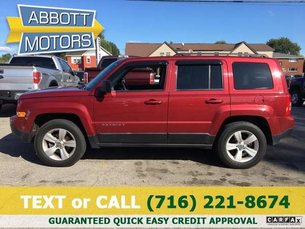 2014 Jeep Patriot Latitude - FINANCING FOR ALL CREDIT SITUATIONS! for sale in Lackawanna, NY – photo 2