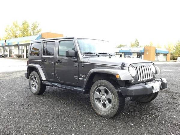 2018 Jeep Wrangler Unlimited JK 4WD Sahara 4x4 SUV for sale in Anchorage, AK – photo 2