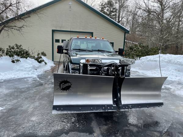 Ford f 350 6 4 diesel with 8 5 stainless v plow - - by for sale in Contoocook, NH – photo 5
