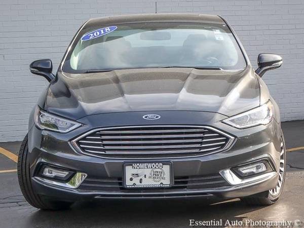 2018 Ford Fusion sedan - Gray for sale in Homewood, IL – photo 4