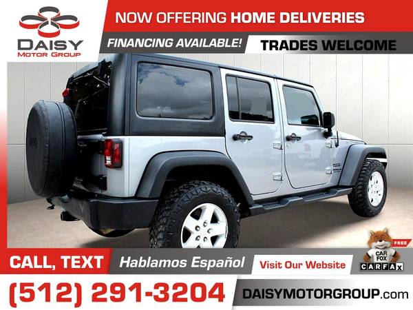 2014 Jeep Wrangler Unlimited 4WDSport 4 WDSport 4-WDSport for only for sale in Round Rock, TX – photo 6