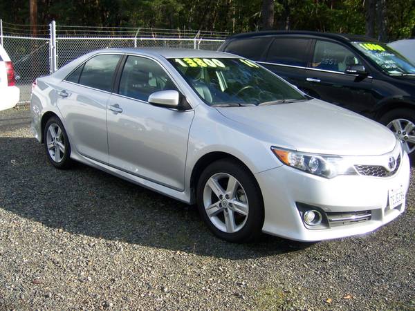 2014 Toyota Camry SE,53400 miles,BU cam,Bluetooth,Paddle shift,EX NICE for sale in Kerby, OR