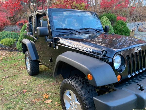 Lifted 2007 Black Jeep Wrangler Rubicon - Spotless - cars & trucks -... for sale in Butler, NY – photo 12