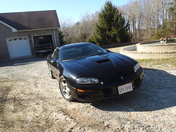 Black 98 SS Camaro - cars & trucks - by owner - vehicle automotive... for sale in Pamplin, VA