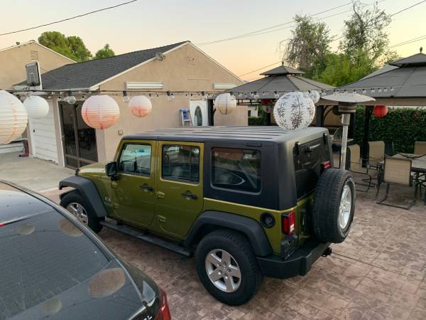 2007 JEEP WRANGLER JKU 2 W/D CLEAN TITLE RESCUE GREEN ALL OEM for sale in Burbank, CA – photo 13