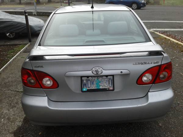 2005 TOYOTA COROLLA - cars & trucks - by owner - vehicle automotive... for sale in Ashland, OR – photo 2