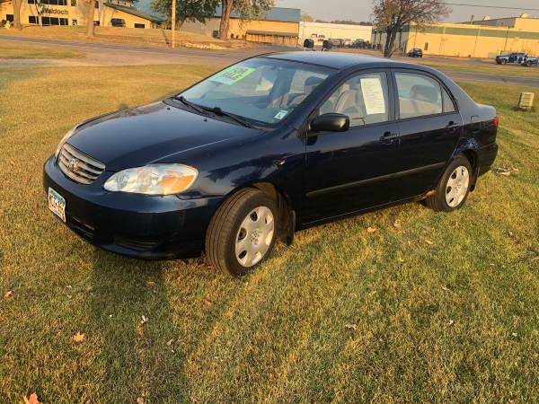 2004 Toyota Corolla CE - cars & trucks - by owner - vehicle... for sale in Elk City, MN – photo 3