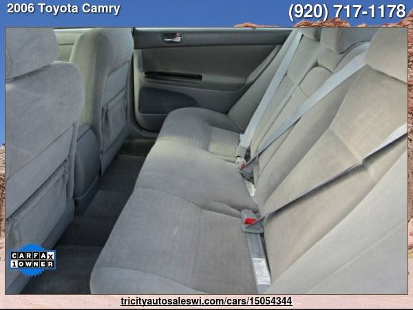 2006 TOYOTA CAMRY LE 4DR SEDAN W/AUTOMATIC Family owned since 1971 for sale in MENASHA, WI – photo 20