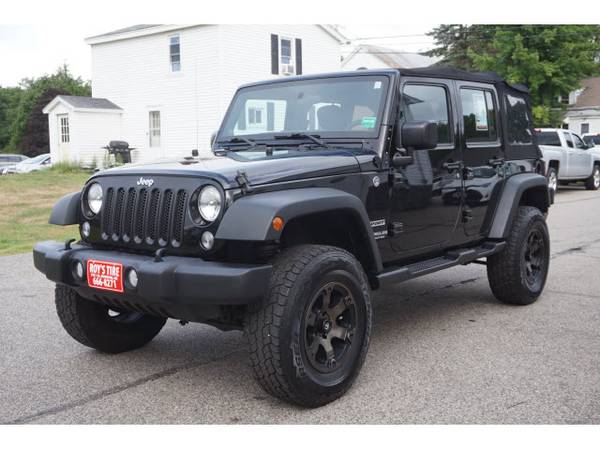 2014 Jeep Wrangler Unlimited Sport - - by dealer for sale in Bowdoin, ME