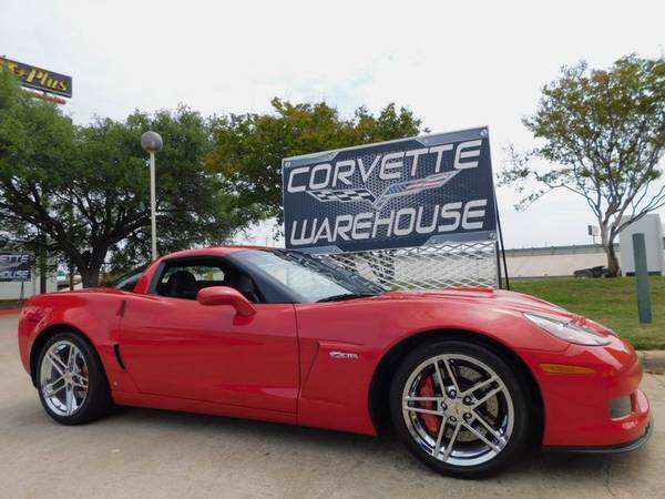 2008 Chevrolet Corvette Z06 Hardtop 2LZ, NAV, Chrome Wheels for sale in Dallas, TX – photo 14