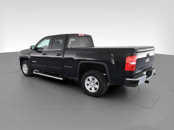 2018 GMC Sierra 1500 Double Cab SLE Pickup 4D 6 1/2 ft pickup Black... for sale in reading, PA – photo 7
