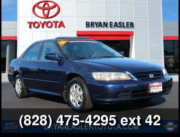 2002 Honda Accord EX w/Leather for sale in Hendersonville, NC