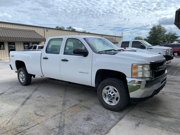 2011 Chevy Silverado 2500 HD Crew Cab 4X4 - 1 Owner - No Accidents for sale in Groveland, FL