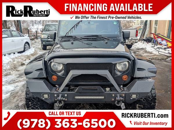 2013 Jeep Wrangler Unlimited Rubicon FOR ONLY 435/mo! - cars & for sale in Fitchburg, MA – photo 3