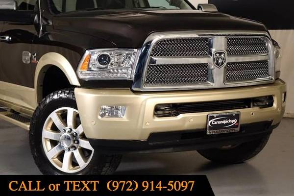 2016 Dodge Ram 2500 Laramie Longhorn - RAM, FORD, CHEVY, GMC, LIFTED... for sale in Addison, TX – photo 2