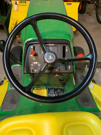 John Deere 322 w/snowblower for sale in Andover, MN – photo 6