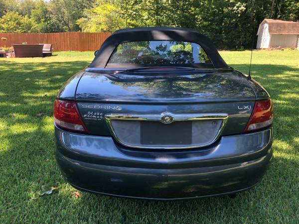 2003 chrysler sebring convertible for sale in Mint Hill, NC – photo 6