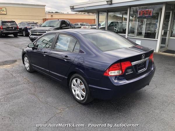 2009 HONDA CIVIC LX 4D SEDAN - - by dealer - vehicle for sale in North Chesterfield, VA – photo 5