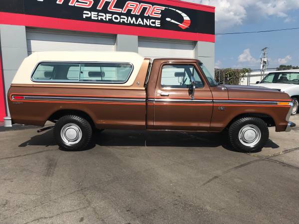 1976 Ford F-150 Custom Museum Quality ONLY 460 miles Diesel Conversion for sale in Roanoke, VA – photo 7
