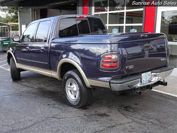 2001 Ford F-150 4x4 4WD F150 Lariat 4dr SuperCrew Lariat Truck for sale in Milwaukie, OR – photo 4