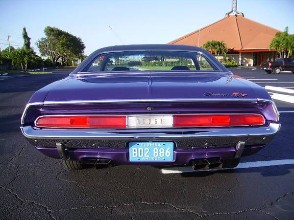 1970 DODGE CHALLENGER RT PLUM CRAZY. FACT AC, FULL RESTORED, #'S... for sale in Lake Worth, FL – photo 6