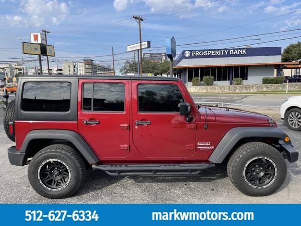 LIKE BRAND NEW! 2013 Jeep Wrangler Unlimited 4WD 4dr Sport ONE OWNER for sale in Austin, TX