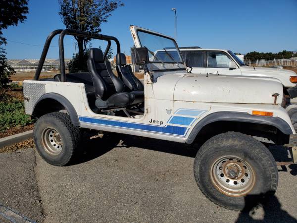1982 Jeep CJ7 Smogged + Registered = Awesome for sale in King City, CA – photo 6