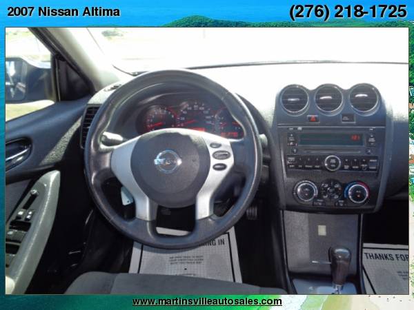 2007 Nissan Altima 2.5 for sale in Martinsville, VA – photo 17