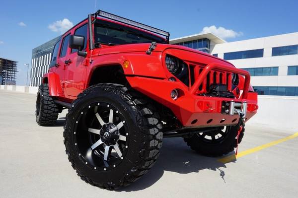 2014 Jeep Wrangler Unlimited Sahara *(( UNREAL 4door CUSTOM JEEP ))*... for sale in Austin, TX – photo 3