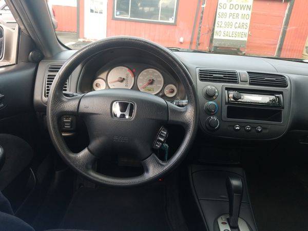 2002 Honda Civic EX Coupe Auto! Moon Roof! Clean Title! 35mpg! CALL for sale in Portland, OR – photo 9