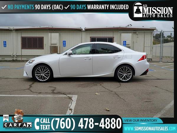 2016 Lexus IS 200t 200 t 200-t FOR ONLY 457/mo! for sale in Vista, CA – photo 7