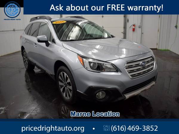 2016 Subaru Outback 4dr Wgn 2.5i Limited - cars & trucks - by dealer... for sale in Marne, MI