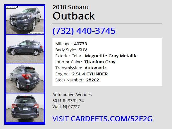 2018 Subaru Outback, Magnetite Gray Metallic - - by for sale in Wall, NJ – photo 22