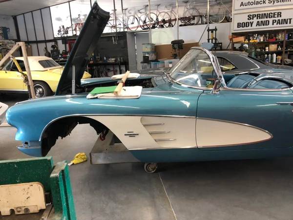 Classic 1961 C-1 convertible Corvette power glide automatic - cars & for sale in San Francisco, CA – photo 4