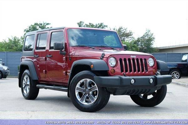 2013 Jeep Wrangler Unlimited Sport 4x4 Sport 4dr SUV - cars & trucks... for sale in Tyler, TX – photo 2