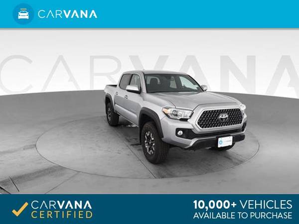 2018 Toyota Tacoma Double Cab SR5 Pickup 4D 5 ft pickup SILVER - for sale in Atlanta, CA