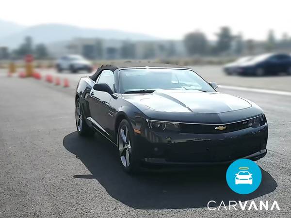 2014 Chevy Chevrolet Camaro LT Convertible 2D Convertible Black - -... for sale in Stillwater, OK – photo 16