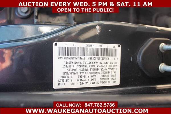 2007 *ACURA* *TL* 3.2L V6 LEATHER ALLOY GOOD TIRES CD 008889 for sale in WAUKEGAN, IL – photo 10