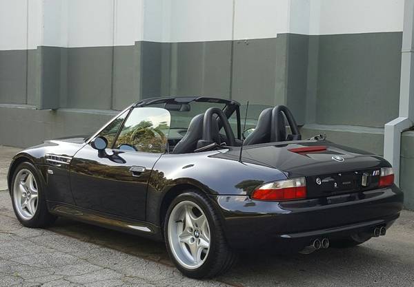Cosmos Black 2000 BMW Z3M/64K/5 Speed/Power Top - cars & for sale in Raleigh, NC – photo 4
