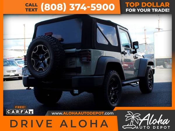 2017 Jeep Wrangler Sport SUV 2D 2 D 2-D for only 535/mo! - cars & for sale in Honolulu, HI – photo 6