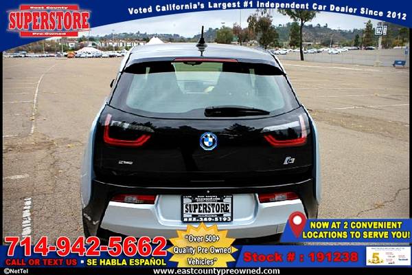 2014 BMW I3 -EZ FINANCING-LOW DOWN! for sale in El Cajon, CA – photo 3