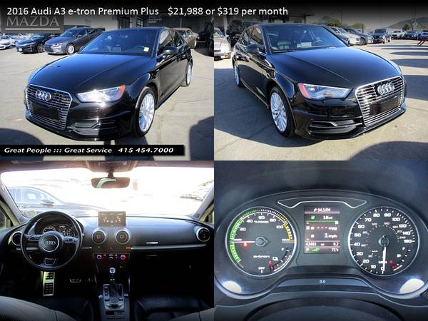 2017 Audi A3 Sedan Premium FOR ONLY $326/mo! - cars & trucks - by... for sale in San Rafael, CA – photo 15