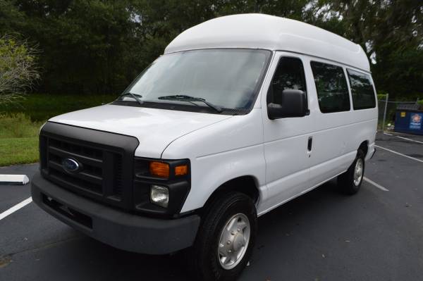 2009 FORD E250 HIGHTOP WHEELCHAIR VAN SEATS 8 MUST SEE for sale in TAMPA, FL