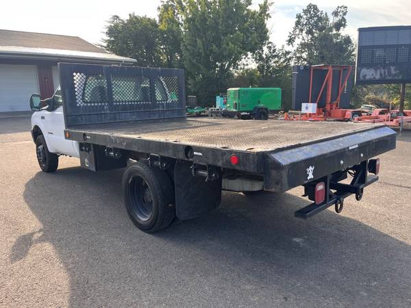 2002 FORD F450 7 3L Turbo Diesel 12ft Flatbed Truck - Only 10k on for sale in Central Point, OR – photo 7