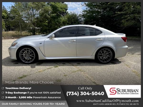 2012 Lexus IS F - - by dealer - vehicle automotive sale for sale in Plymouth, MI – photo 3